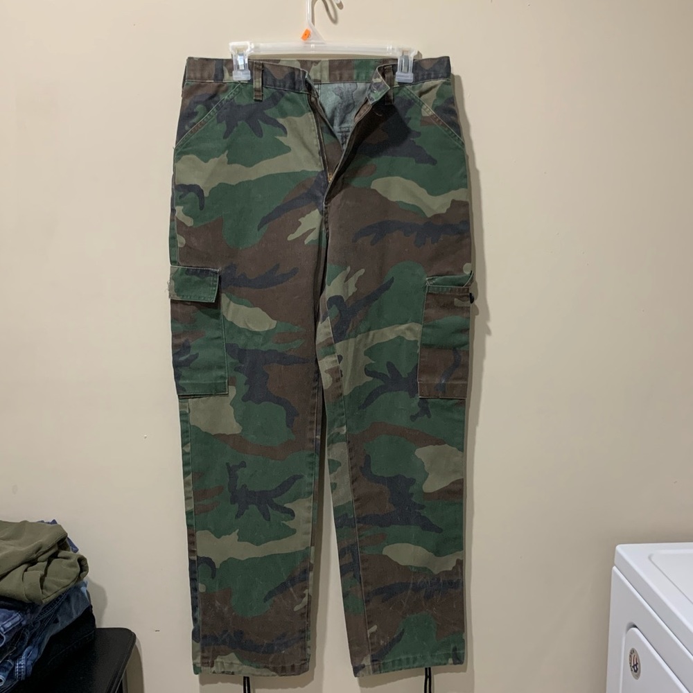 Camo military pants
